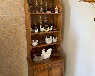Maple Curio Cabinet