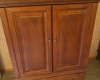 Cherry Entertainment/Storage Cabinet