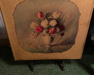 Vintage antique tilt table