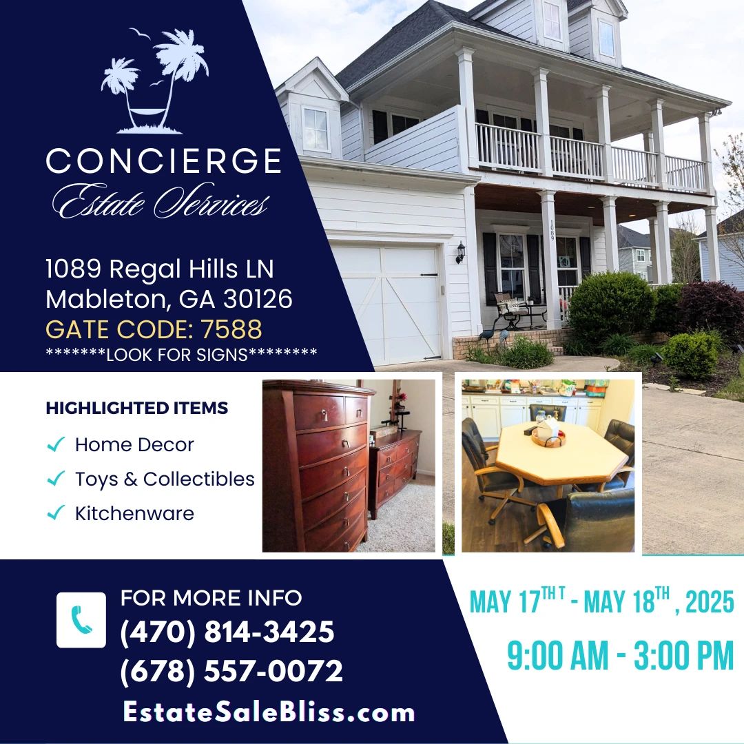 Mableton Estate Sale Cobb County Luxury Estates