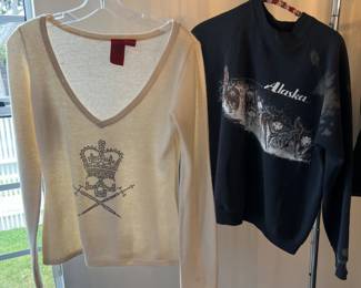 Amal Guessous Cashmere Skull Sweater