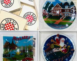 NWT Peggy Karr seasonal plates.