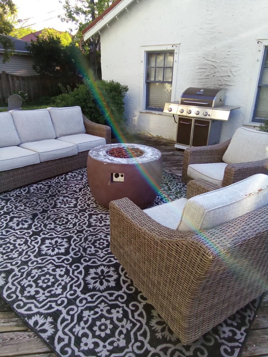 Beautiful outdoor furniture!