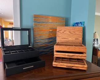 Jewelry / treasure boxes~ modern or traditional.
