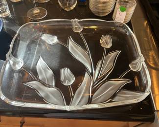 Mikasa Tulip platter