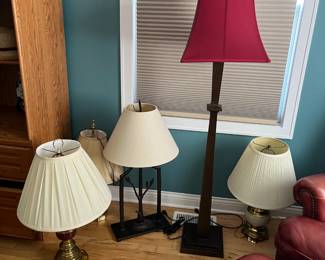 Lamps of various sizes