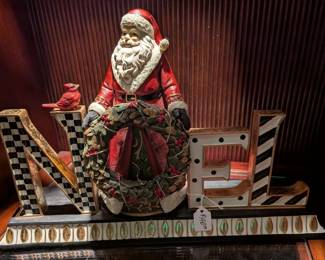 McKenzie Childs Noel Christmas Santa