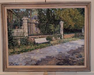 Pierre Bittar oil on canvas