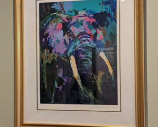 LeRoy Neiman "Portrait of an Elephant"