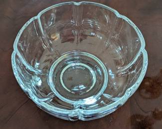 Tiffany & Co. crystal bowl