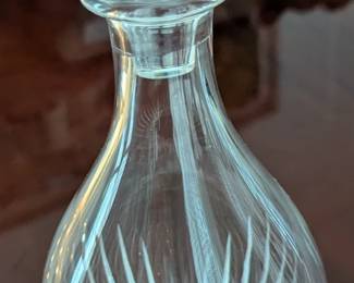 Baccarat crystal decanter