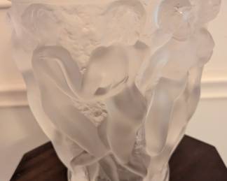 Lalique Large Bacchantes Vase