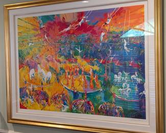 Large LeRoy Neiman "Circus"