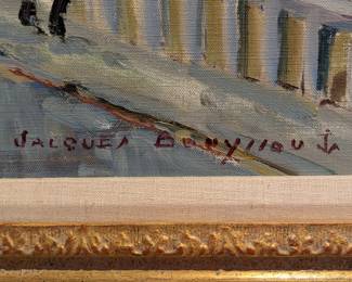 Jacques Bouyssou oil on canvas