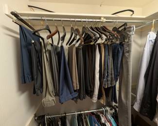 Men's slacks and jeans, Orvis