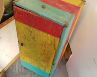 Multi colored chest