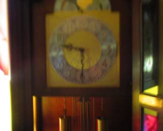 Face of Grandfather Clock