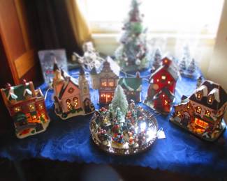 Christmas lighted decor