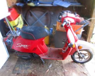 1980's Honda Spree moped