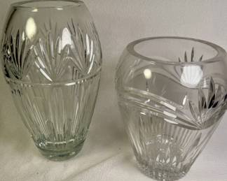 Waterford Crystal vases