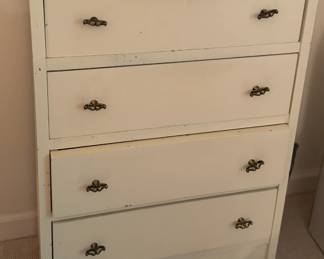 Antique painted dresser