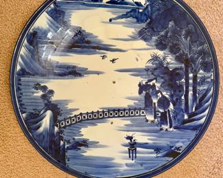 Large Japanese Imari plate