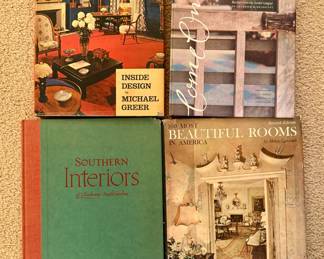 Interior design coffee table books