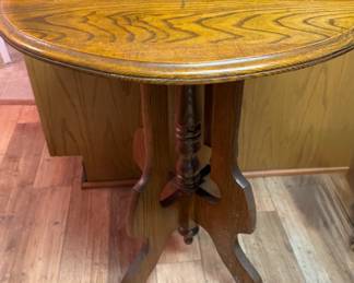 Oak side table