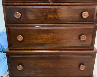 MCM tall dresser