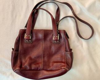 Fossil leather purse