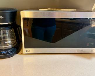 Mr. Coffee and LG microwave