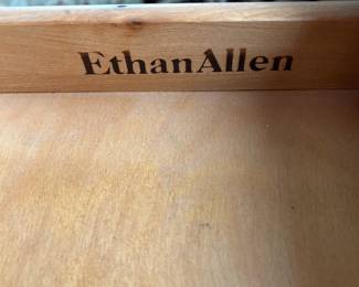 #54 Ethan Allen sofa table 57x17x27 $175.00