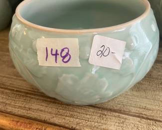 #148 Celadon Planter $20.00