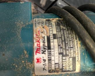 #216 Makki 7 1/4 blade circular saw $20.00