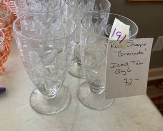 #191 Rock Sharp Granada Ice Tea - set of 6 $72.00