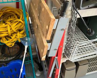 #224 folding work bench $30.00