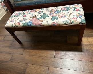 #9 fabric cover stool 40x13x18 $120.00