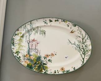 #184 Wall Hanging Plate - Pottery Barn 21x14 $40.00