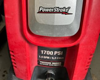 #111 Power stroke 1700 psi power washer $75.00