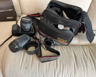 #241 Nikon 6006 camera with Tamron lins24-70 mm and extra Tamron lines 70-300mm $75.00