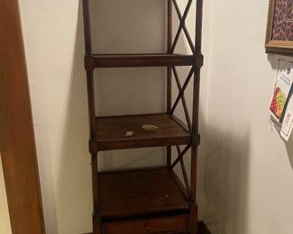 Thomasville Bookcase matches 2 tables, couch and chair