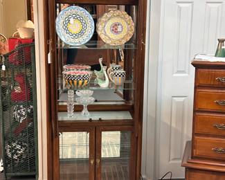 Arched Glass Cabinet