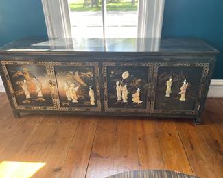 Vintage Lacquered Cabinet
