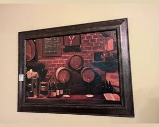 Wine room decor