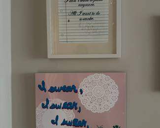 Cara Ober (top) Kristina Bilonick (bottom)