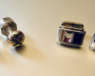 Tiffany sterling silver cufflinks