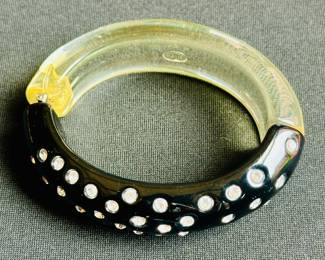 Kenneth Jay Lane lucite bangle