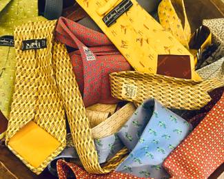 Ferragono and Hermes Ties