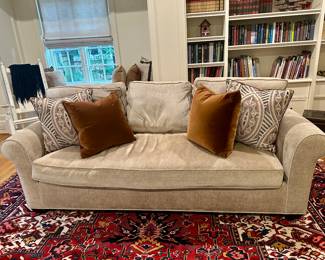Rolled Arm Bench Seat Sofa (one of two)