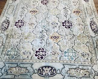 Hand Woven Tabriz. 6.2 x 9.8